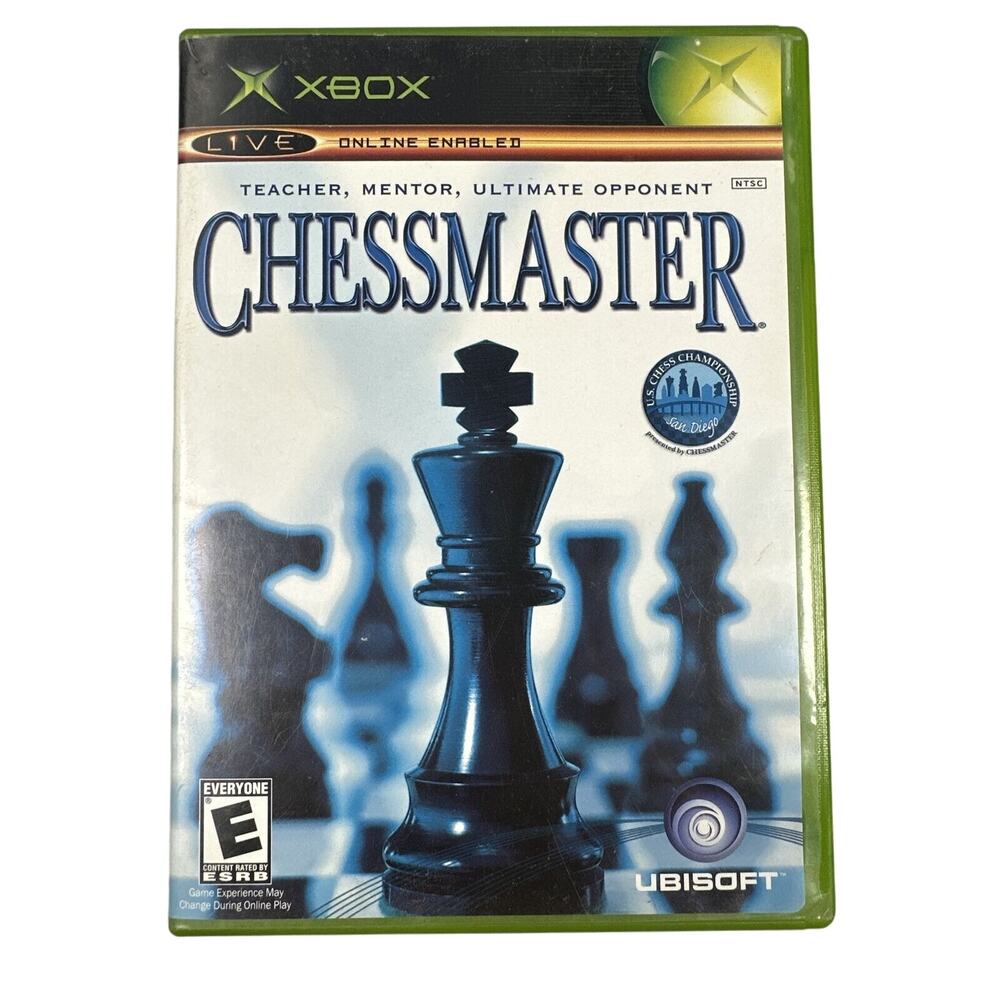 Chessmaster (Microsoft Xbox, 2004) Authentic, CIB, Tested